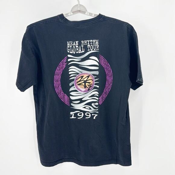 Vintage 1997 ZZ Top's Mean Rhythm Global Tour T-Shirt Giant Tag Men's X-Large - Picture 3 of 10